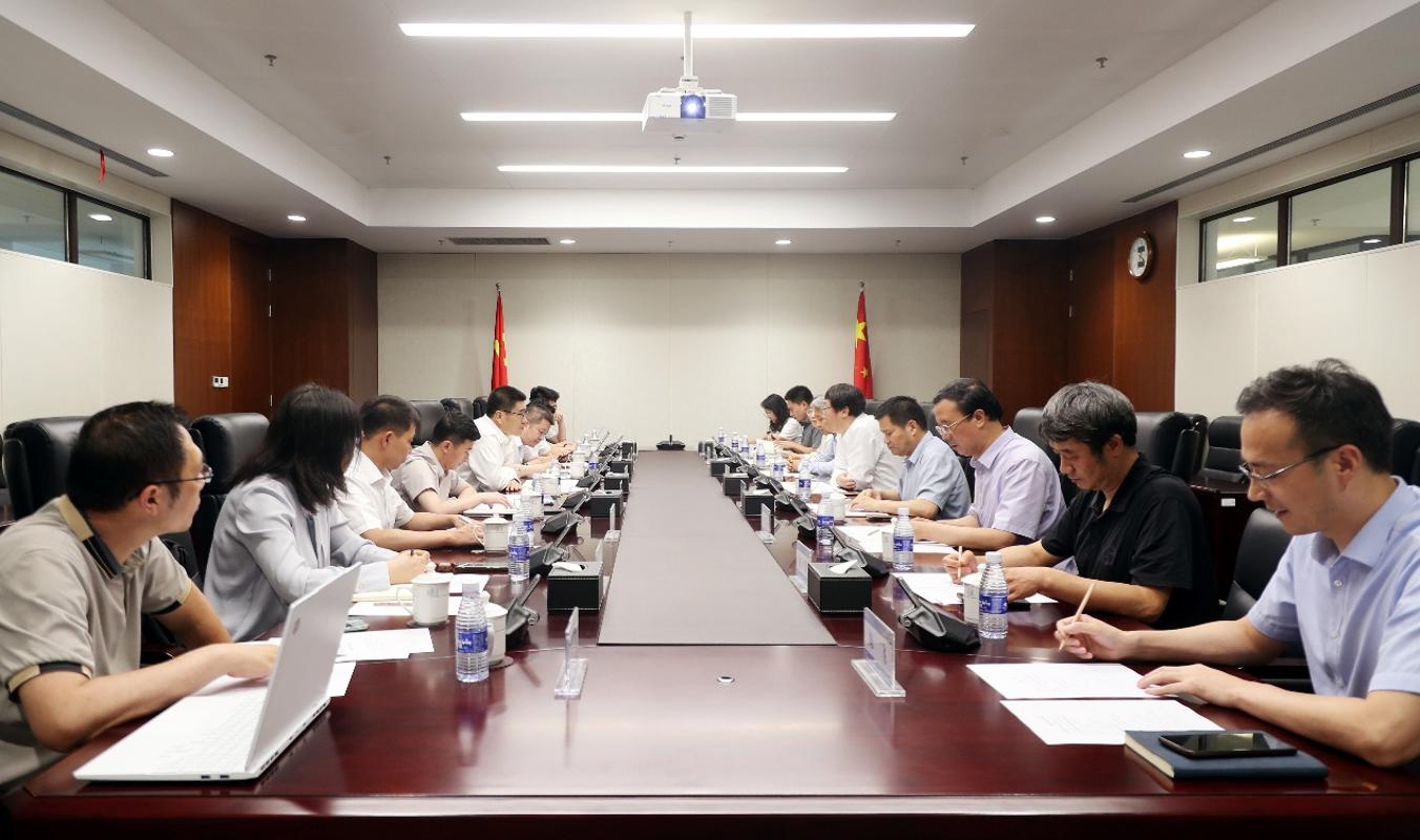 中国资源循环集团塑料再生有限公司党委书记、董事长刘春祥一行来访